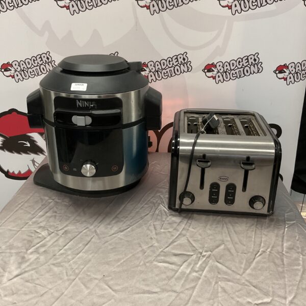 Ninja Food Multi-Cooker and Swan toaster kitchen appliances