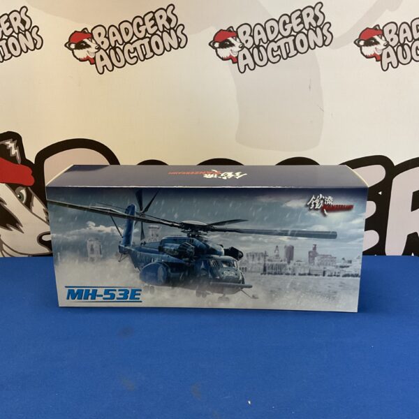 Detailed Panzerkampf MH-53E helicopter model for collectors.