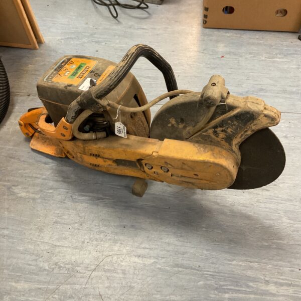 Vintage Partner K700 demolition saw for concrete cutting.