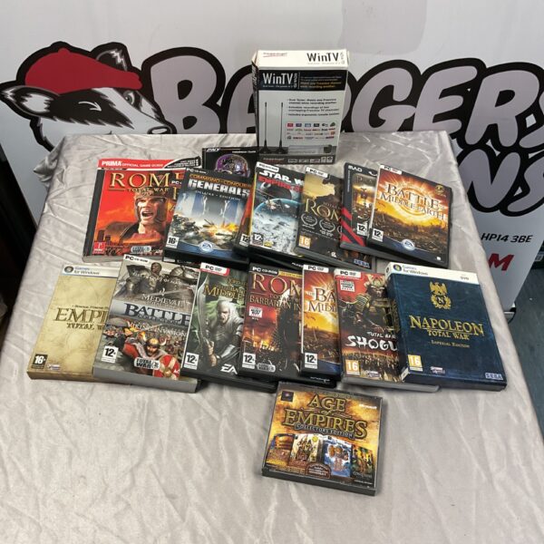 PC games and WinTV bundle for retro gaming and TV recording.