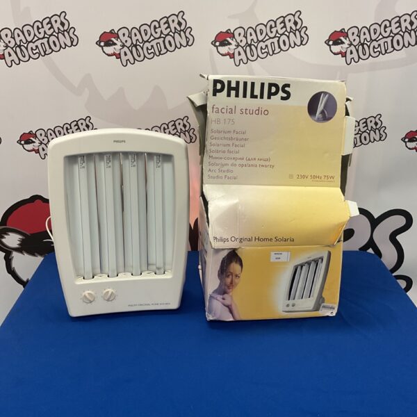 Vintage Philips Facial Solaria HB 175 home tanning appliance.
