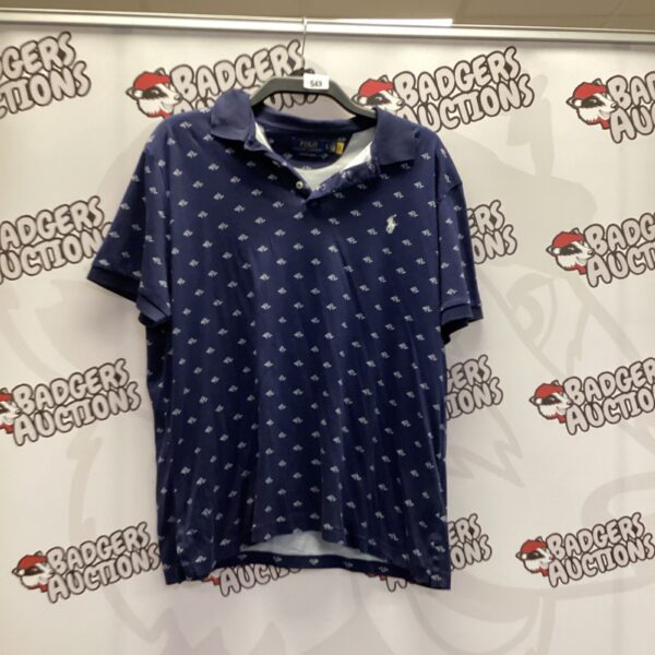Polo Ralph Lauren XL men's patterned polo shirt.