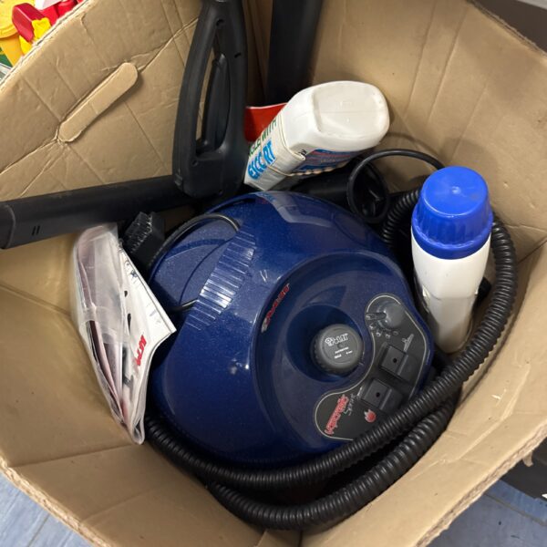 Polti Vaporetto Sprint steam cleaner appliance for home cleaning.