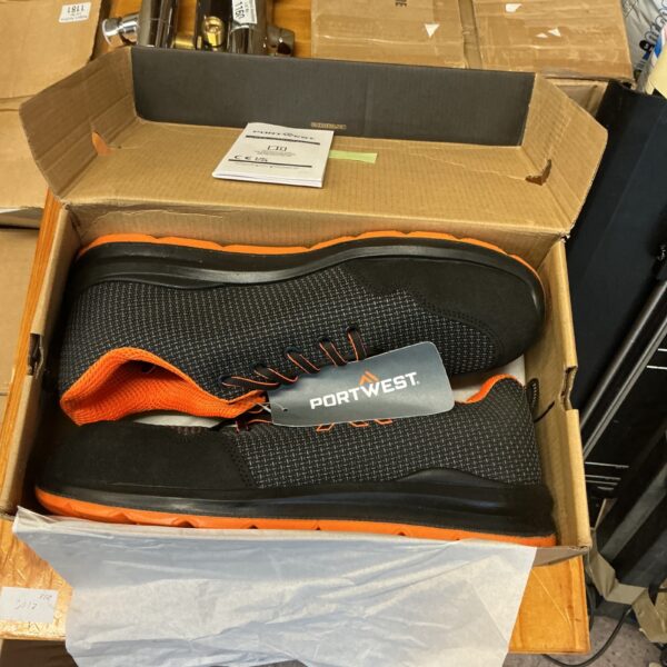 Portwest safety trainers in original box, size 11.