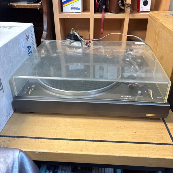 Vintage Rotel RP-1300 turntable for vinyl record playback.