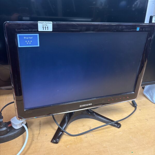 Black Samsung BX2035 20 inch LCD computer monitor.