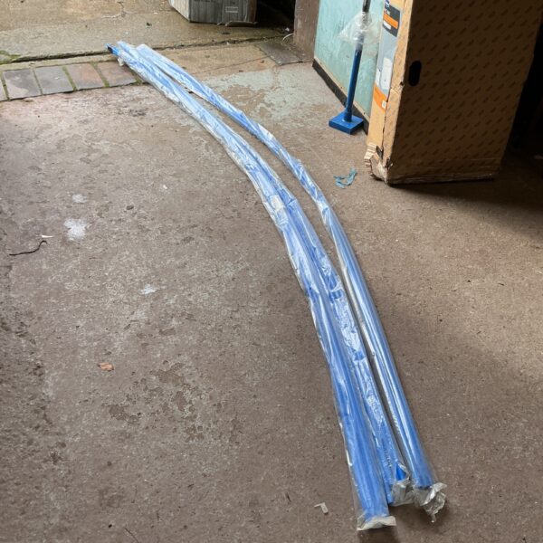 Pack of five lengths of Sealey rigid nylon tubing.