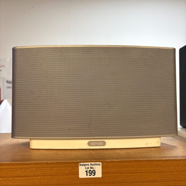 Front view of a Sonos Play 5 wireless smart speaker.
