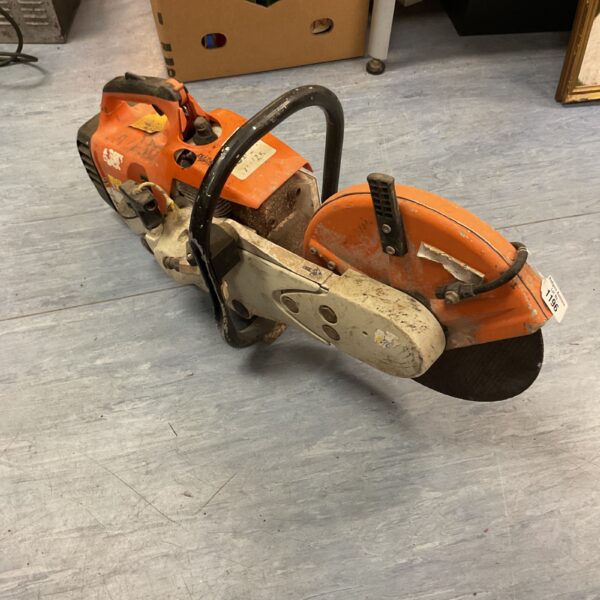 Used Stihl TS400 cut-off saw for concrete and asphalt cutting.