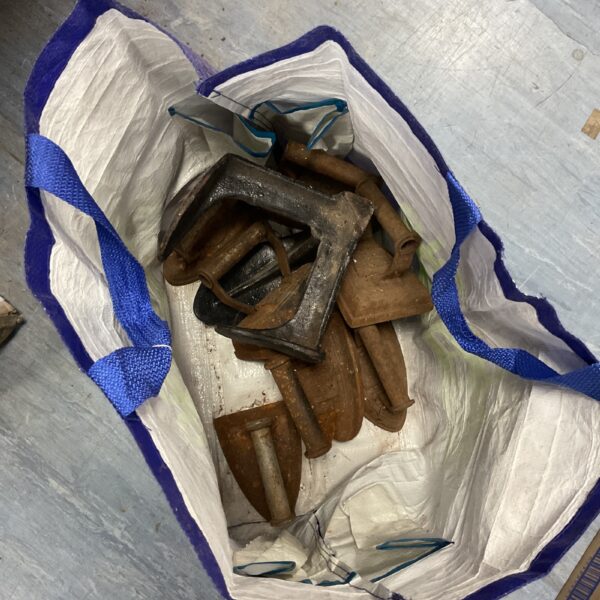 Lot of vintage cast iron presses for collectors.