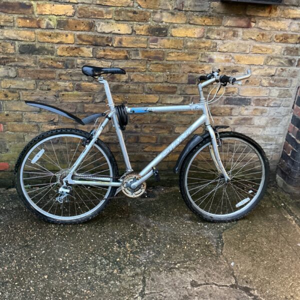 Vintage Giant Boulder mountain bike in used condition.
