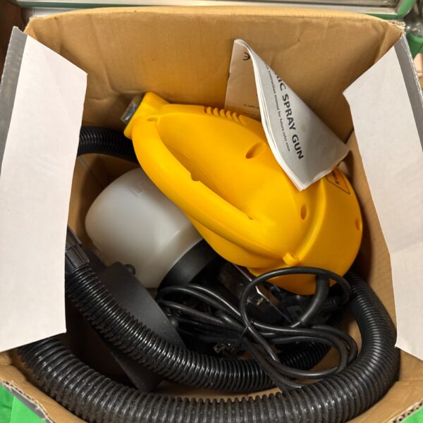 Used Work Pro 600w electric spray gun for DIY projects.