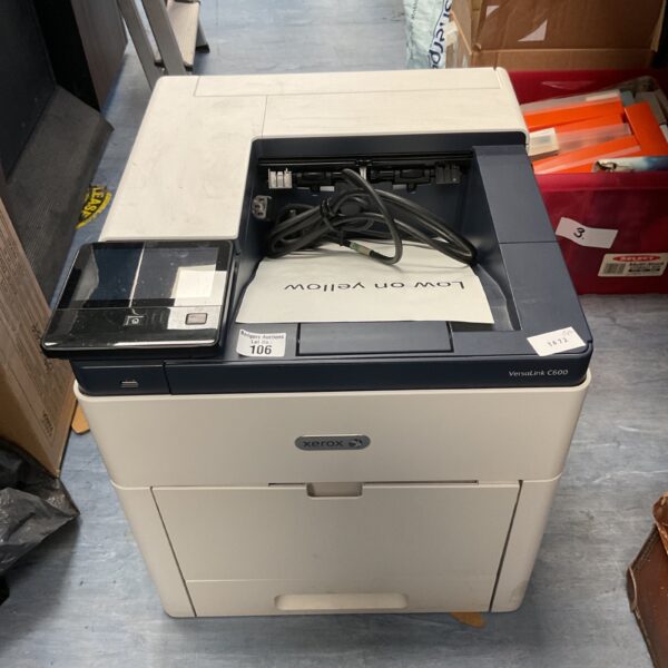 Xerox Versalink C600 colour laser printer for office use.