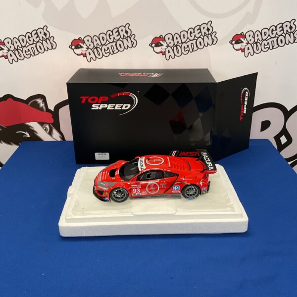 Detailed Acura NSX GT3 scale model by Top Speed, TS0446.