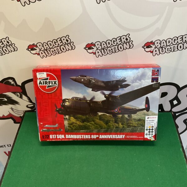 Airfix 617 Squadron Dambusters 80th Anniversary model kit in box.