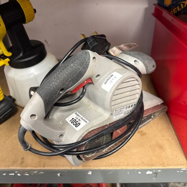 Used 850w belt sander for woodworking and DIY projects.