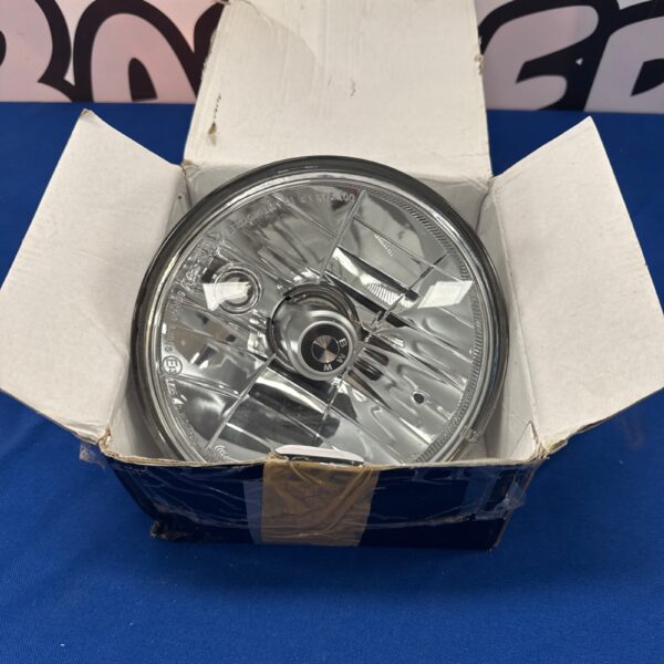 BMW E38 headlight, original OEM automotive lighting unit.