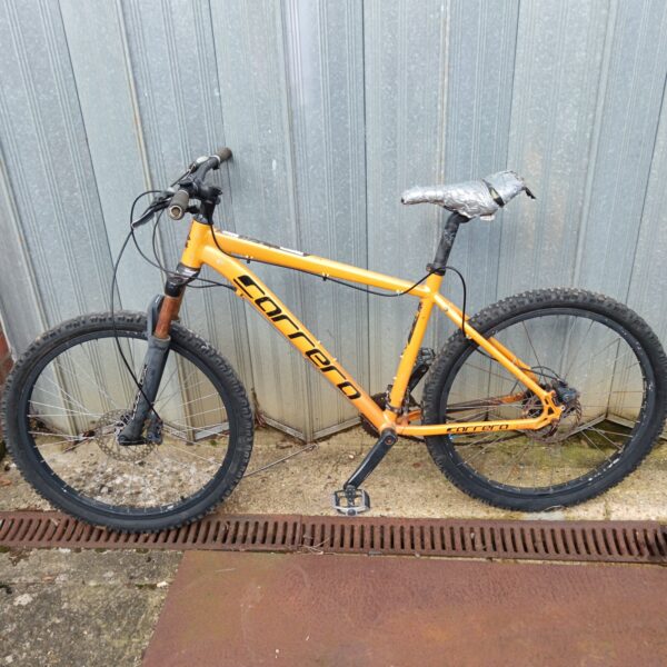 Used Carrera Code Disc mountain bike for sale.