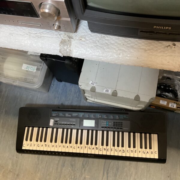 Casio CTK-2550 keyboard in used condition, a portable musical instrument.