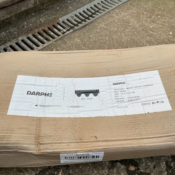 Darph A1124 mosaic asphalt shingles for roofing projects.