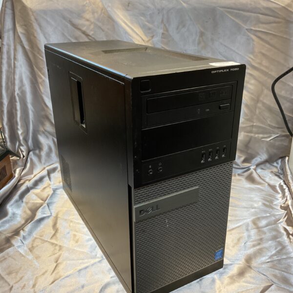 Dell Optiplex 7020 desktop computer tower, Intel Core i5 PC.