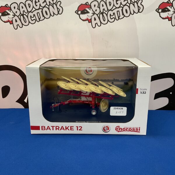 Detailed Enorossi Batrake 12 scale model agricultural machinery replica.