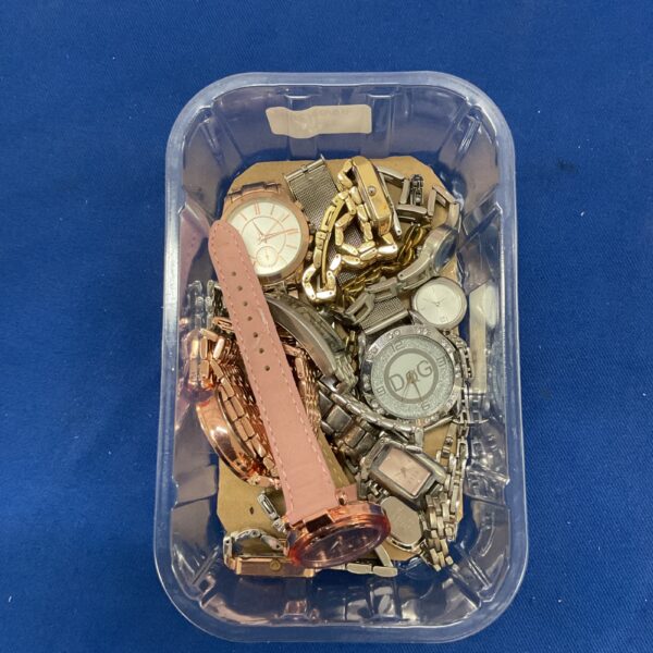 Assorted fashion watches in a mixed lot, ideal for collectors.