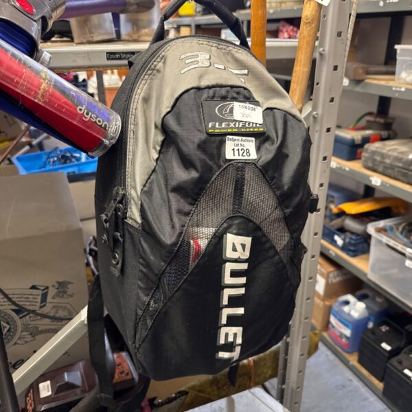 Used Flexifoil Bullet power kite for wind sports and recreation.