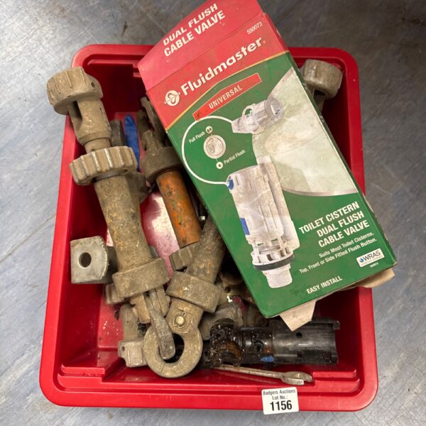 Fluidmaster 56073 toilet flush valve in original packaging.