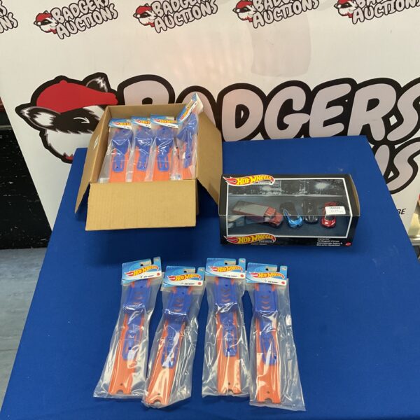 Hot Wheels Premium cars lot including Bugatti and Koenigsegg models.