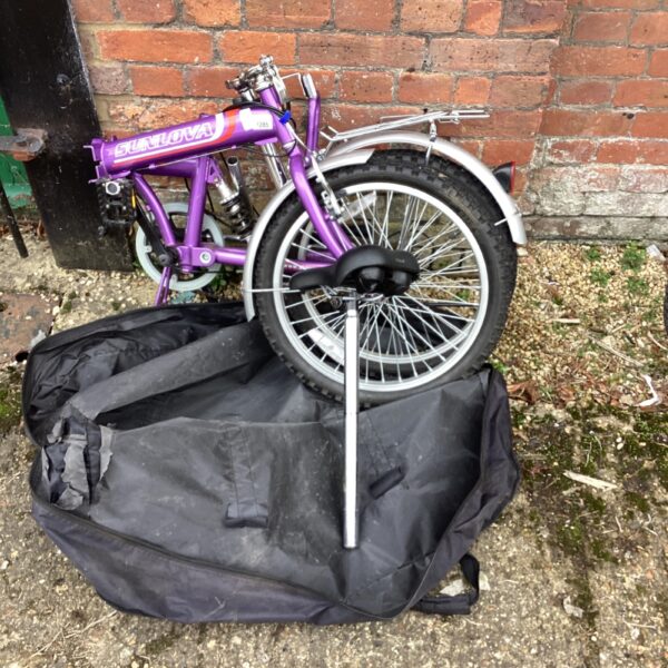 Sunlova folding bike with case