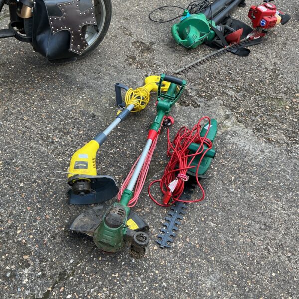 Qualcast and challenger Strimmer s and hedge cutter