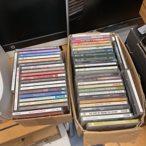 A collection of James Last CDs in a mixed lot.