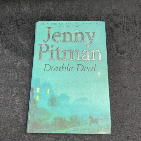 Jenny Pitman Double Deal book cover illustration.