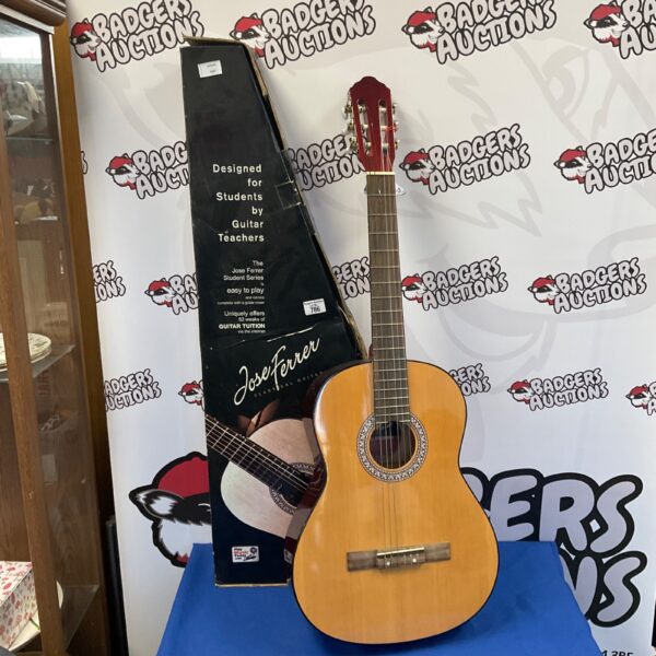 Jose Ferrer Elmprimo acoustic guitar in good condition.