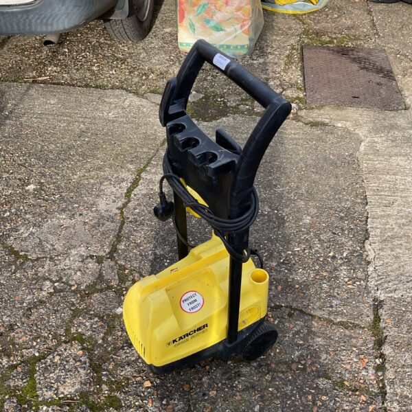 Used Karcher 432m pressure washer body for garden cleaning.