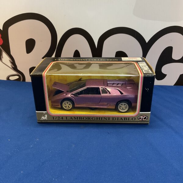 Detailed diecast Lamborghini Diablo model car for collectors.