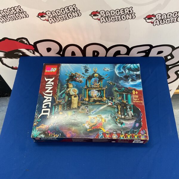 Lego Ninjago Temple of the Endless Sea 71755 building set in box.