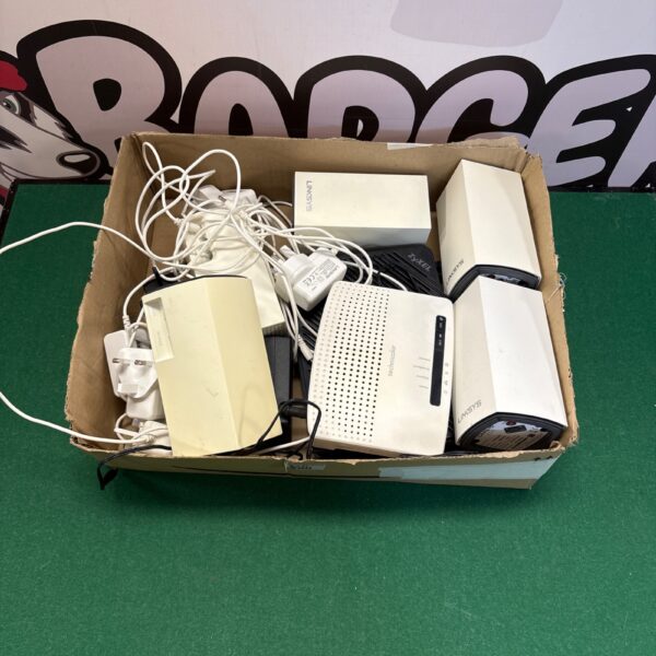 Linksys Mesh Wi-Fi system lot with multiple units.
