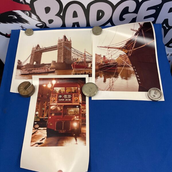 Large vintage London exhibition photograph of a cityscape.