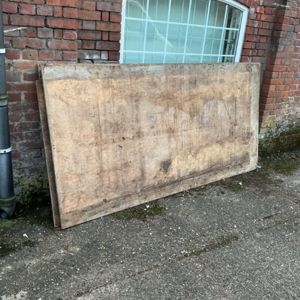 Lot of six marine plywood sheets for DIY projects.