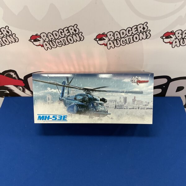 Detailed Panzerkampf MH-53E helicopter scale model for collectors.