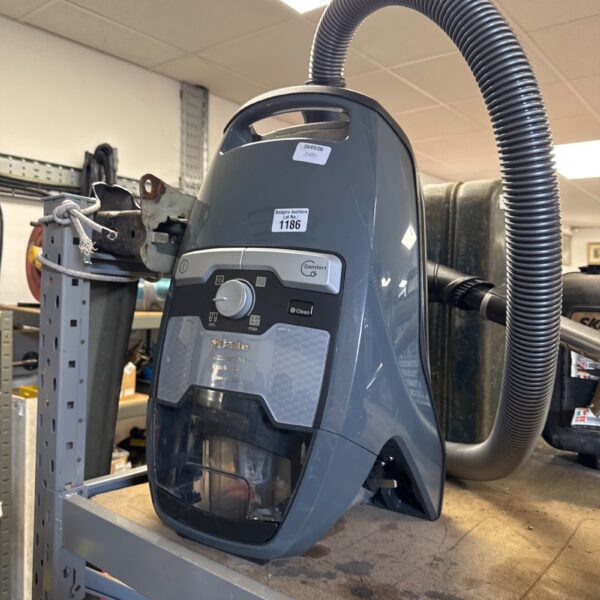 Front view of a Miele Blizzard CX1 Excellence cylinder hoover.