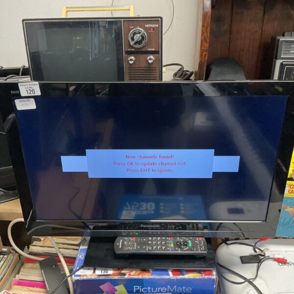 Panasonic 24 inch LCD TV model TX-L24E3B in used condition.