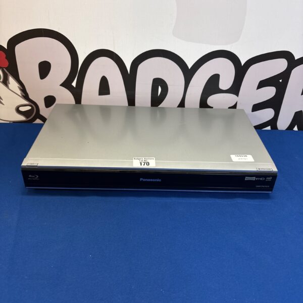 Panasonic DMR-PWT635 Blu-Ray player for home entertainment.