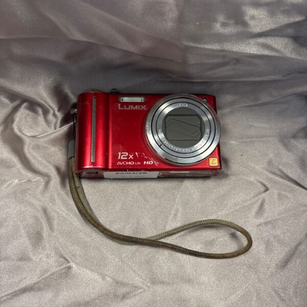 Silver Panasonic Lumix DMC-DM6 digital camera for collectors.