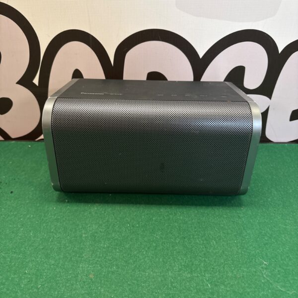 Panasonic SE-ALL3 wireless speaker, vintage Bluetooth audio device.