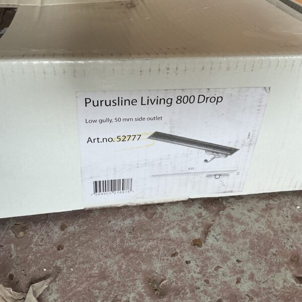 Purus Line shower trap model 87277, side outlet drain.