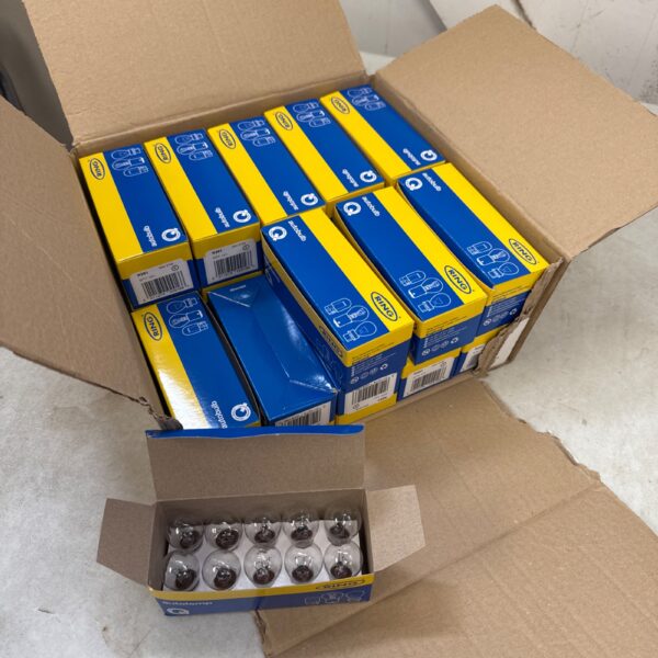 Ring R291 auto bulbs in original packaging, automotive lighting.