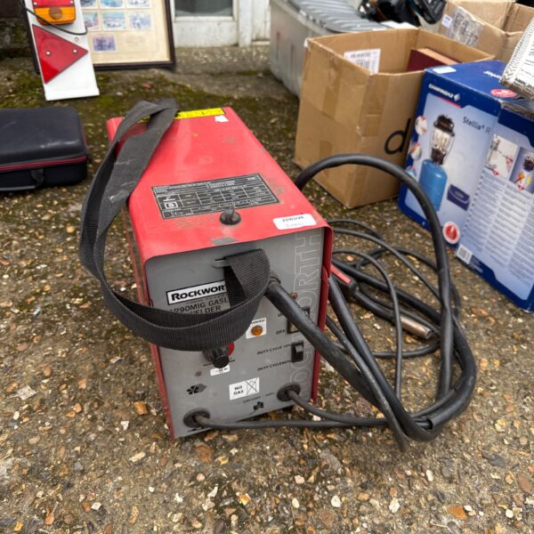 Used Rockworth ar90mig gasless welder for metal fabrication.